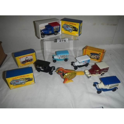 275 - A mixed lot of die cast vehicles.