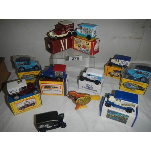 275 - A mixed lot of die cast vehicles.