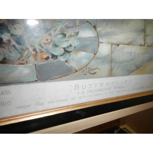 29 - A framed & glazed original Pear's print 