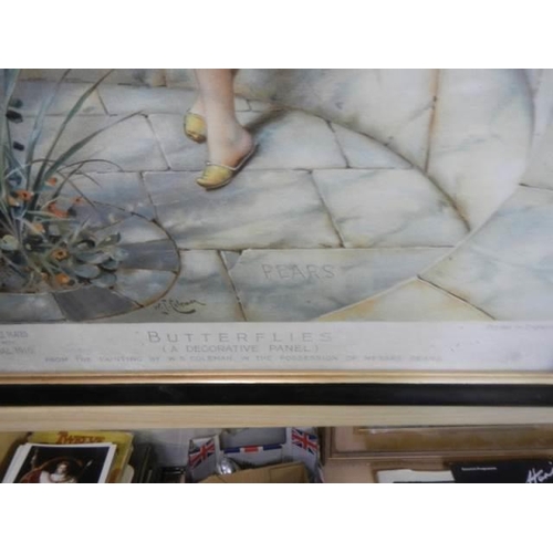 29 - A framed & glazed original Pear's print 