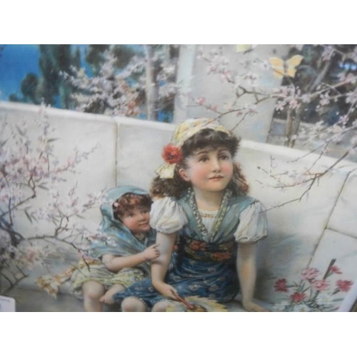 29 - A framed & glazed original Pear's print 