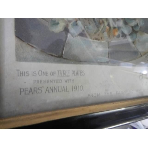 29 - A framed & glazed original Pear's print 