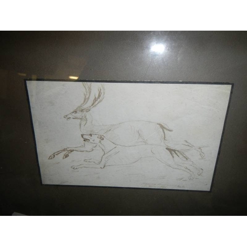 58 - A good lot of framed and glazed prints etc.,