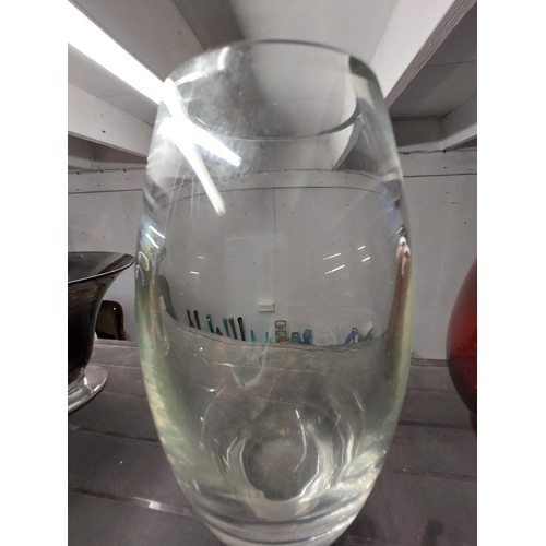 184 - 3 Fantastic large vases