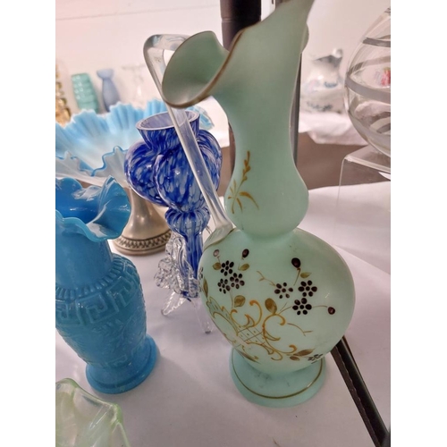 189 - A quantity of colourful Murano / Bohemian glass