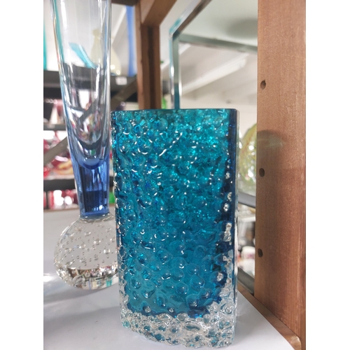 357 - 3 Whitefriars bud vases