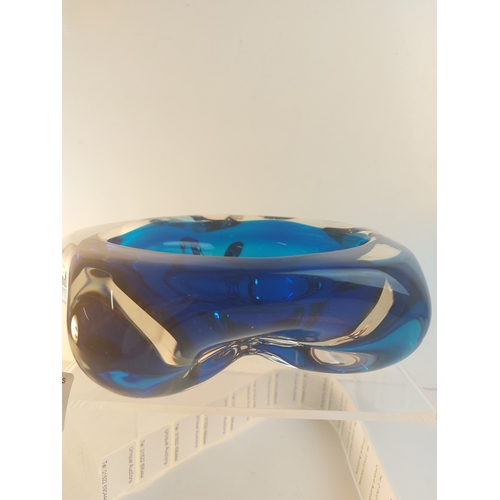 365 - A large blue Whitefriars vase