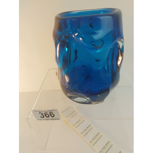 365 - A large blue Whitefriars vase