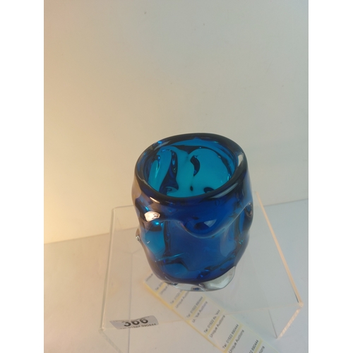 365 - A large blue Whitefriars vase