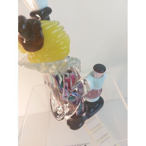 374 - A Murano lamppost clown