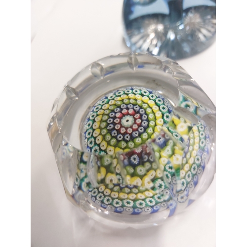 389 - 3 Windows paperweights (1 dated 1977)
