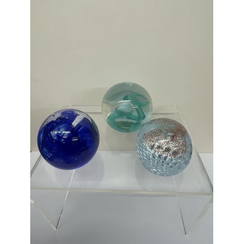 413 - 7 Caithness paperweights
