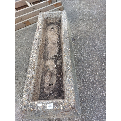 473 - An old trough