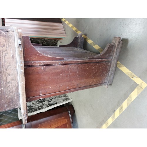 448 - A pine 19th century school / school master lecturn A/F