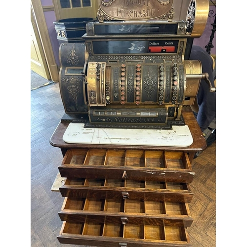 7 - A rare National Cash Register - Serial Number S82047