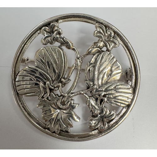3 - A silver Danish inspired brooch (10.25 grams)