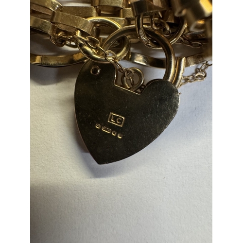 43 - A 9ct gold locket. 8.69 grams