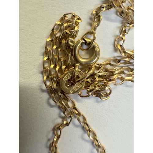 50 - A quantity of gold items including a locket, chain rings etc Approximately 12 grams