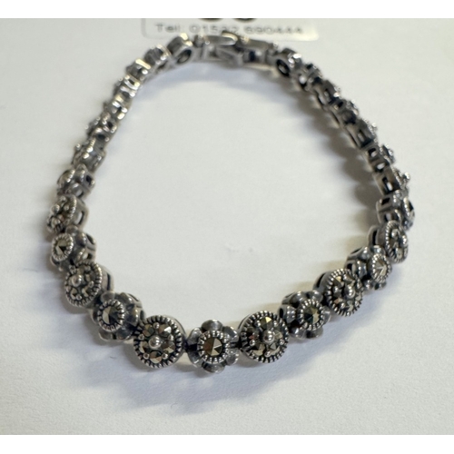 56 - A silver bracelet Scottish influence