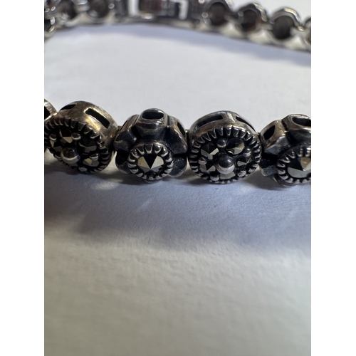 56 - A silver bracelet Scottish influence