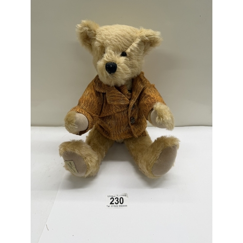 230 - A Deans Limited Edition 190 / 300 Musical bear Cliff