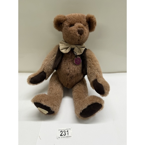 231 - A Deans Limited Edition 38 / 40 Chocolate Ripple bear