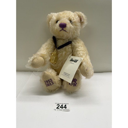 244 - A Steiff Diamond Jubilee bear