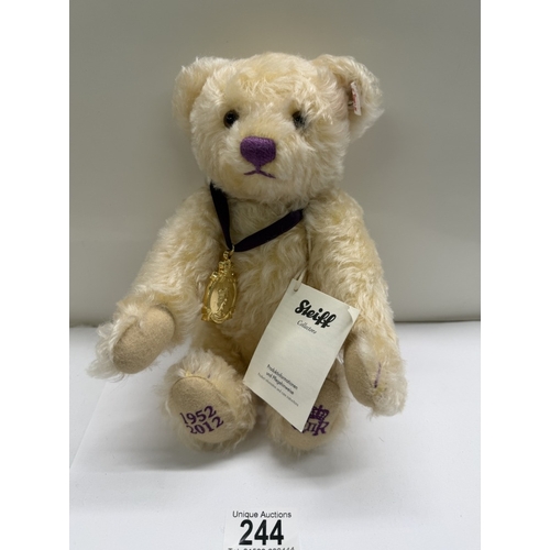 244 - A Steiff Diamond Jubilee bear