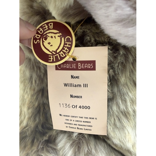 253 - A Charlie Bear Limited Edition 1136 / 4000 William 3rd