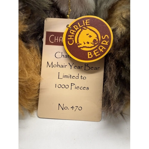 310 - A Charlie Bear Charlie 2017 Limited Edition 470 / 1000