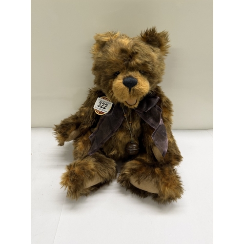 322 - A Charlie Bear Nik Nak