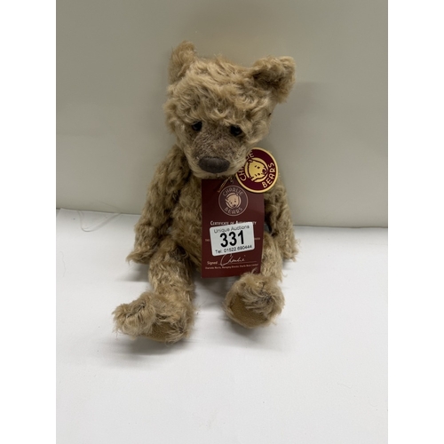 331 - A Charlie Bear (Scooter) Limited Edition 84 / 1200