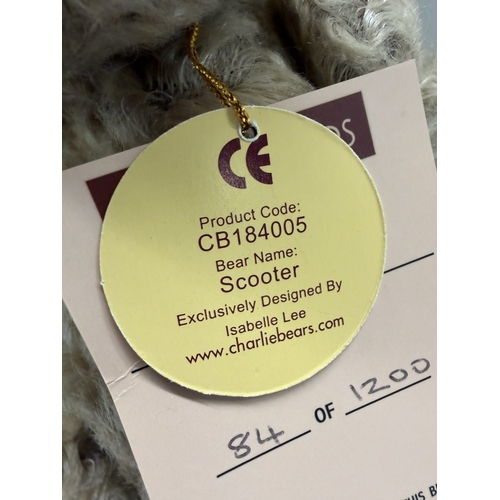 331 - A Charlie Bear (Scooter) Limited Edition 84 / 1200