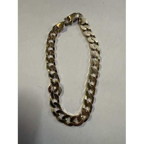 115 - A silver chain with ingot & silver chain (35 grams)