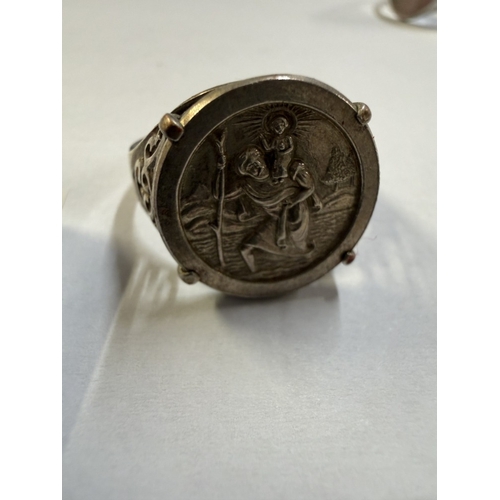 118 - 3 Silver rings (18 grams)