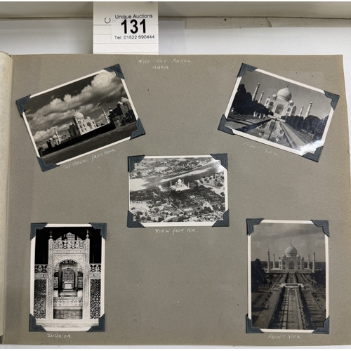 131 - An interesting album of mainly military related photos from 1941 - 1967 approximately, including Ind... 