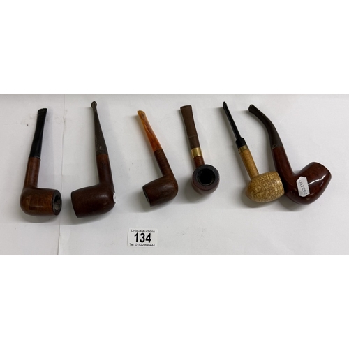 134 - A quantity of old pipes