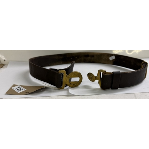 136 - A British army belt