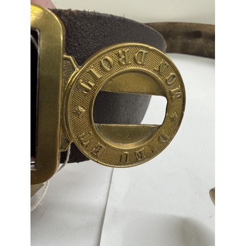 136 - A British army belt