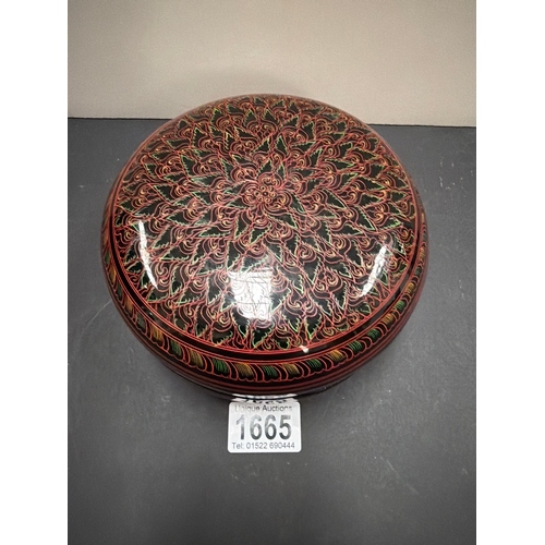 1665 - A set of Burmese nesting bowls