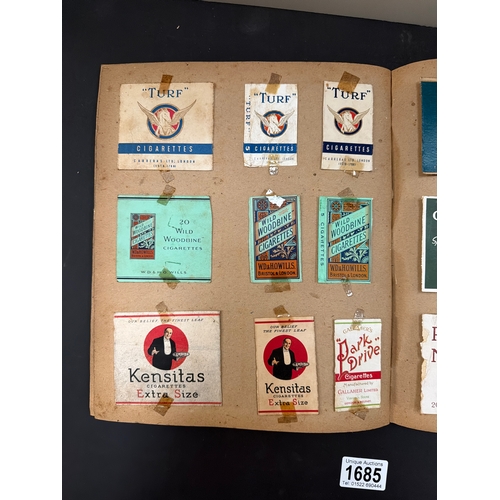 1685 - A scrap book filled with tobaccorama