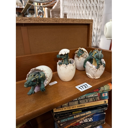 1727 - 4 Fantasy dragon egg hatching by Dragon Tales