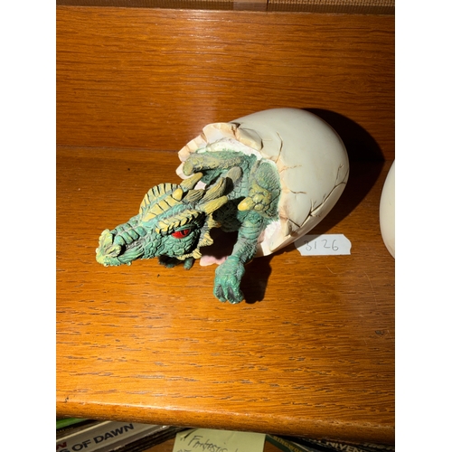 1727 - 4 Fantasy dragon egg hatching by Dragon Tales