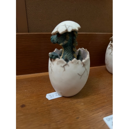 1727 - 4 Fantasy dragon egg hatching by Dragon Tales