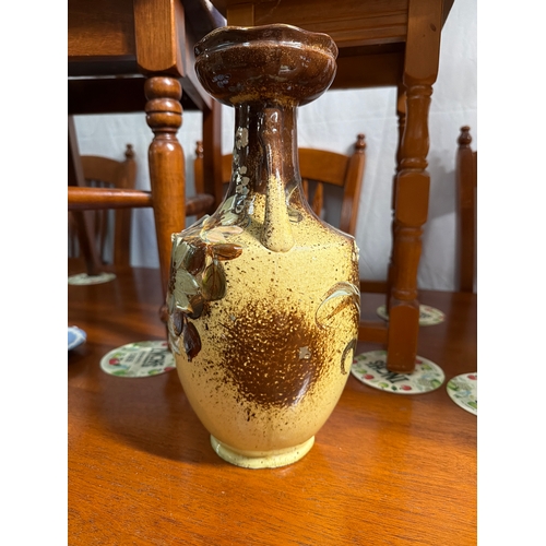 1794 - A large perfect majolica arts & crafts vase