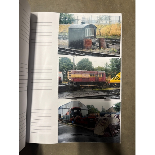 1810 - 5 Albums of railway related photos including stations, engines, GCR, Battlefield etc