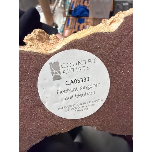 1823 - A Country Artists Elephant Kingdom Bull Elephant CA05333