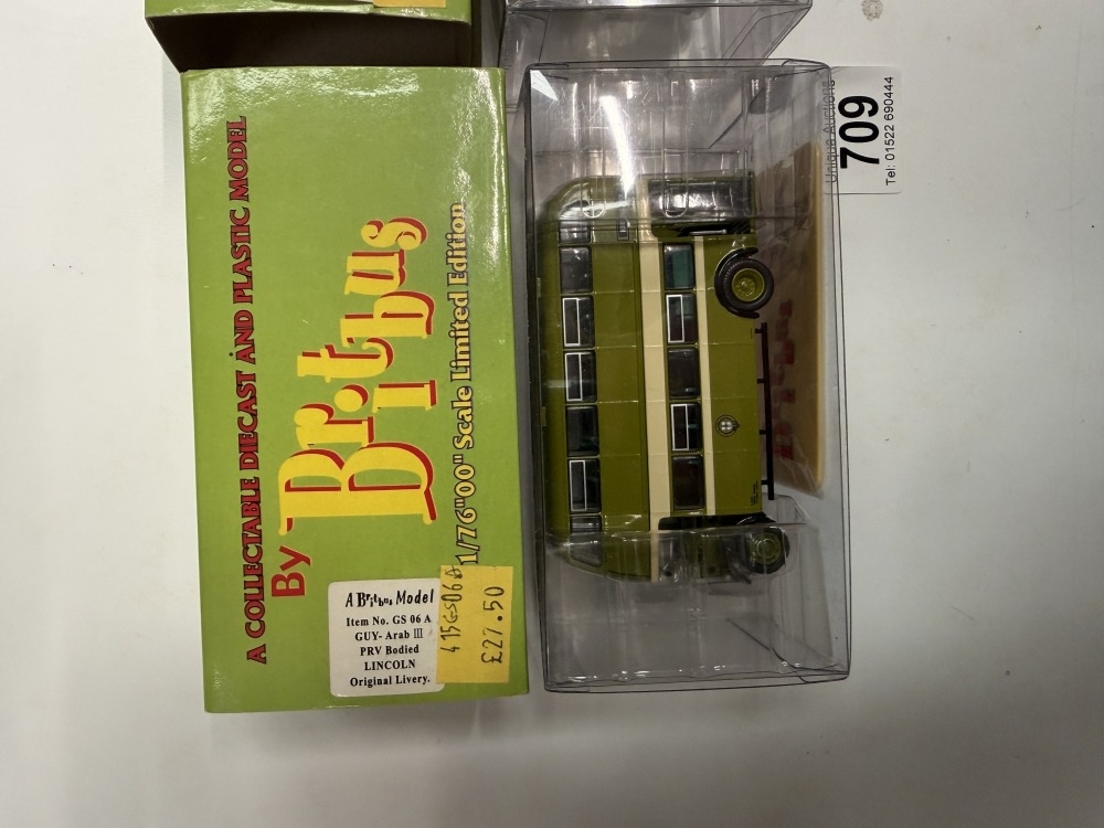 2 Britbus model buses