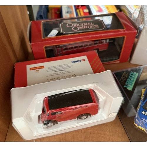 739 - A quantity of Corgi diecast models including Royal Mail Morris J, 1:43 scale VItesse diecast model o... 