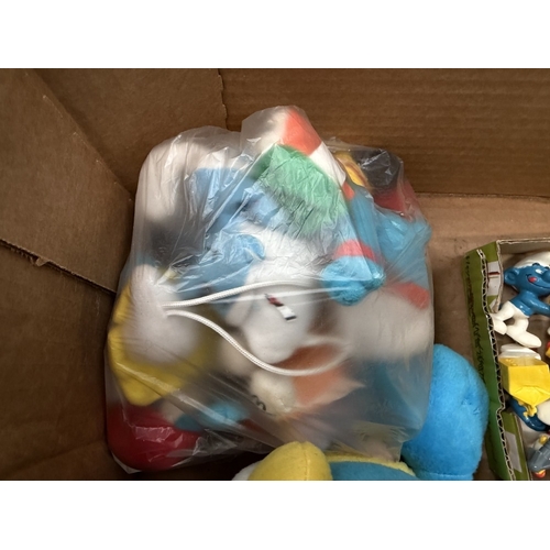 747 - A collection of McDonalds Smurfs etc